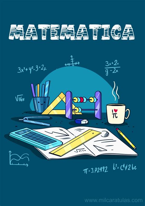 Portadas Para Cuadernos De Matemática 【2020 8f8