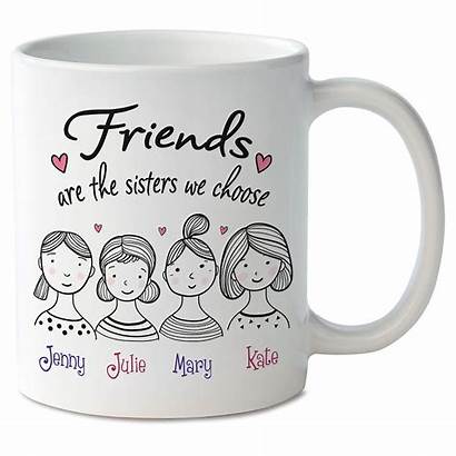 Personalized Sisters Mug Friends Current