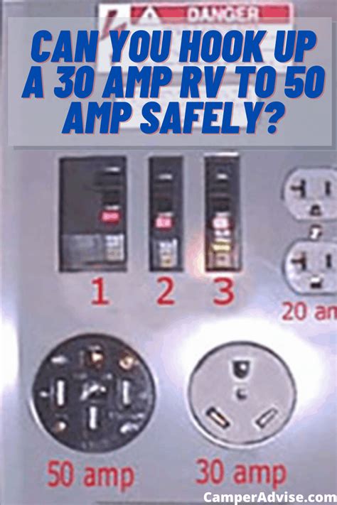 30 Amp To A 50 Amp Adapter Safely Camperadvise