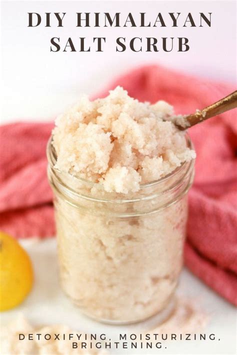 Today i would like to share with you an easy diy epsom salt foot scrub recipe. DIY Himalayan Salt Body Scrub by Home with Willow. Uses ...