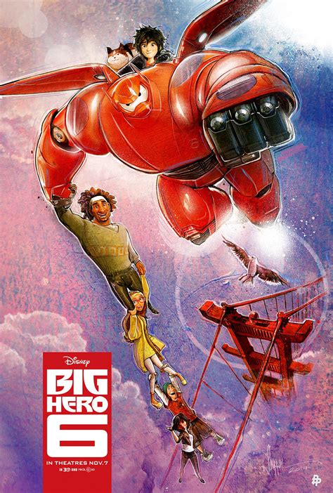 Big Hero 6 Art Posters From Poster Posse Cool Stuff