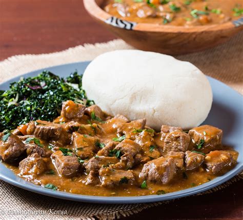 Classic Kenyan Beef Stew And Ugali Pika Chakula Kenyan Beef Stew