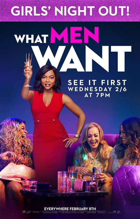 The tense you are using reveals that you are implicitly saying. Girls' Night Out: What Men Want at an AMC Theatre near you.
