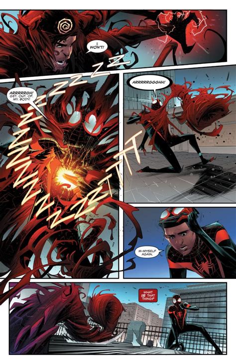 Marvel Comics Universe And Absolute Carnage Miles Morales 3 Spoilers