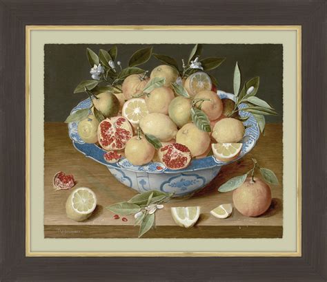 Still Life With Lemons Oranges And A Pomegranate Jacob Van Hulsdonck