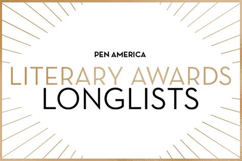 Announcing The 2023 Pen America Literary Awards Longlists