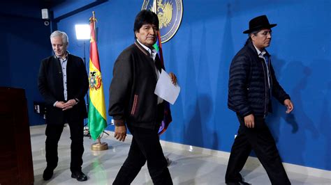 Bolivian Leader Evo Morales Steps Down The New York Times