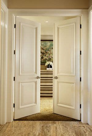 A peek through the double door entry into the gorgeous master bedroom. I love double doors going into the master bedroom...these ...