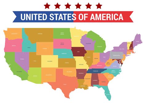 United States Map Green