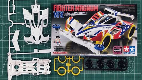 Tamiya Fighter Magnum Vfx Premium Unboxing And Review Mini 4wd Youtube