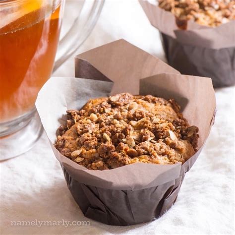 Coffee Cake Muffins With Streusel Topping Namely Marly