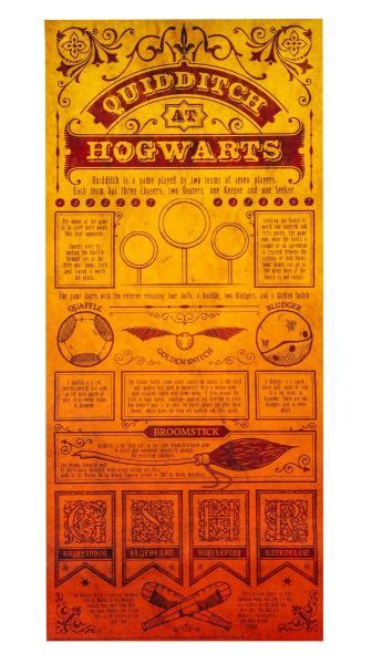 Buy Your Quidditch At Hogwarts Print Free Shipping Merchoid