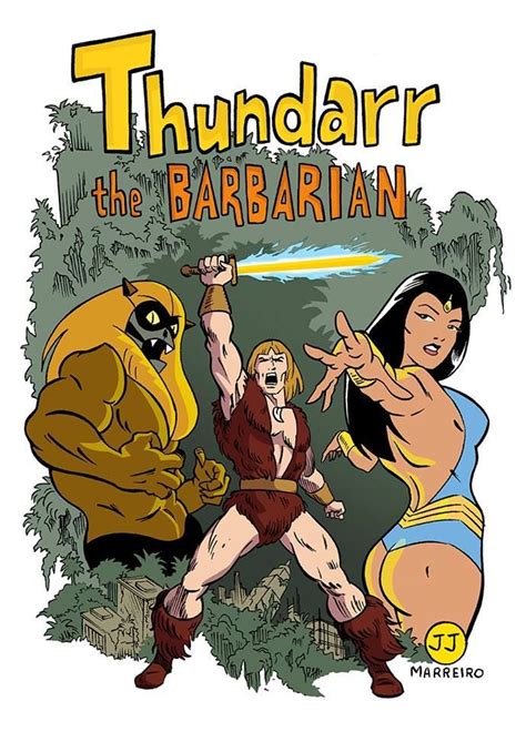 80s Cartoons Movies Thundarr The Barbarian Prince 2020 Çizgi Roman