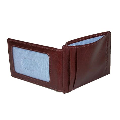 This functional and practical money clip wallet comes in handy with three card slots, one id window complete with a thumb cutout and magnetic money clip to keep your folded bills. Mens Leather York Front Pocket Wallet with Magnetic Money Clip by Tommy Hilfiger | Checkbook ...