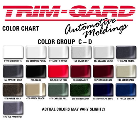 Paint Shop Colour Chart Automotive Napa Auto Paint Color Chart Best