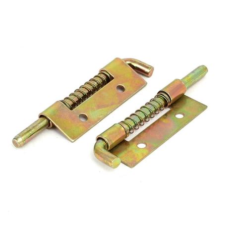 70mm Length Metal Spring Loaded Bolt Latches 2pcs F Cabinet Door