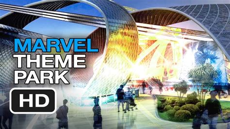 Concept Art For Marvel Theme Park Youtube
