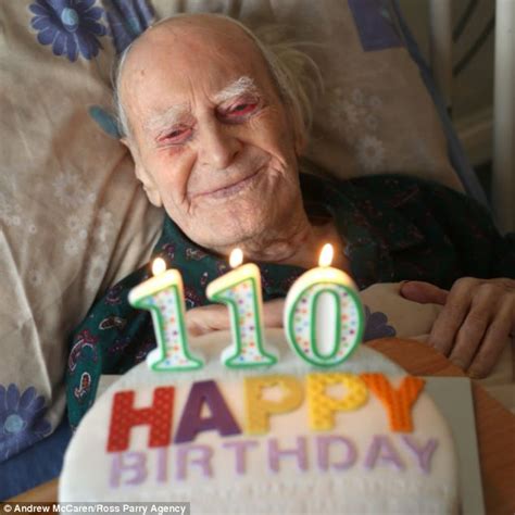 The Secret Of Living 110 Years Britains Oldest Man Says Its All To