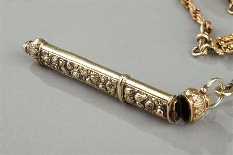 Proantic Early 19th Century Silver Gilt Chatelaine