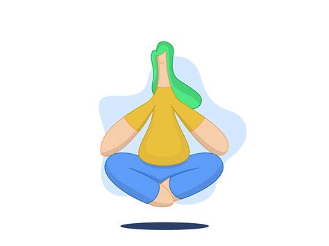 Dribbble Yoga Girl Illustrationpng By Mindinventory Graphics