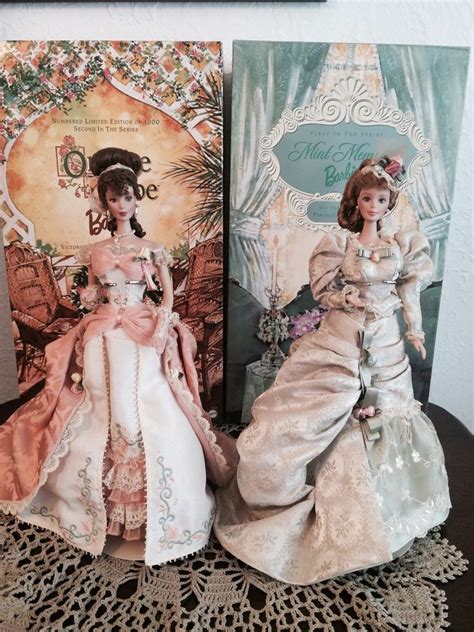 Orange Pekoe And Mint Memories Victorian Tea Porcelain Barbie Doll Coa