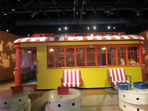 The Childrens Museum Also Features An Indoor Block Building Site Where