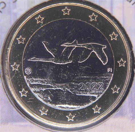 Finland Euro Coins Unc 2022 Value Mintage And Images At Euro Coinstv