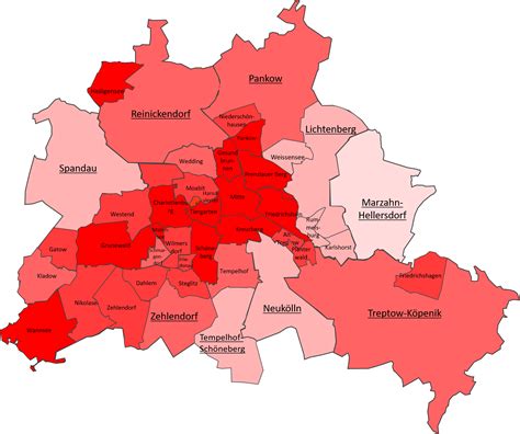 Berlin District Map The Red Relocators