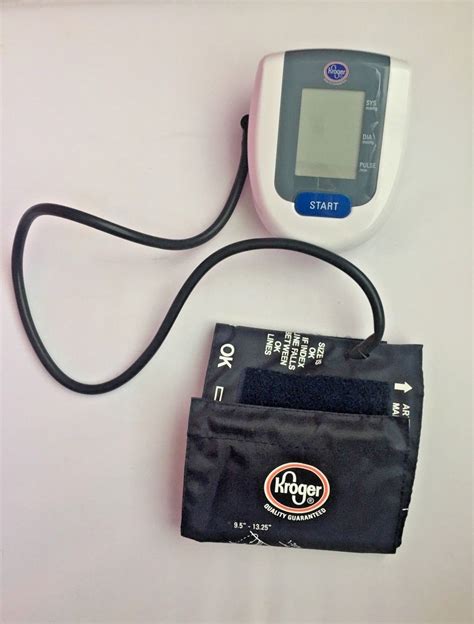 Kroger Automatic Blood Pressure Monitor Blood Pressure Monitoring