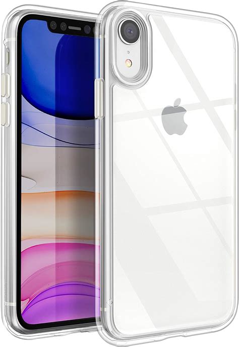 YOUMAKER Stylish Crystal Clear Case For IPhone XR Anti Scratch Shock