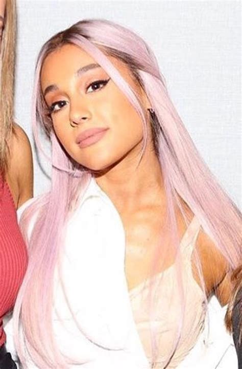 Ariana Grande Hair Color Ariana Grande Bangs Ariana Grande Makeup