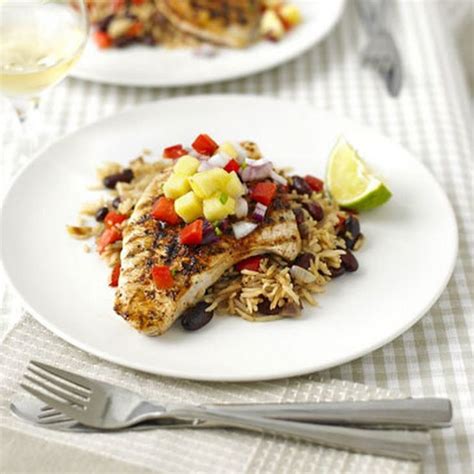 Cajun Turkey Steaks With Pineapple Salsa Recipe Yummly