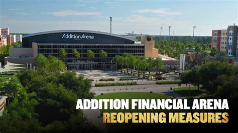 Addition Financial Arena Reopening Measures Youtube
