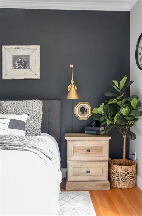 40 The Best Dark Grey Wall Paint Color Ideas For Your Bedroom Blue
