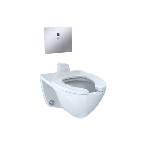 Toto Ct708uv Commercial Flushometer Ultra High Efficiency Toilet Cotton