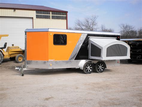 Randr Deluxe Cargo Trailer With Fold Out Bunks