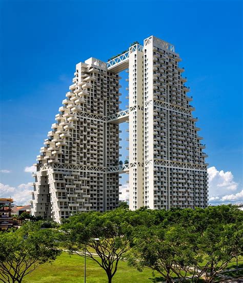 Moshe Safdie Completes Sky Habitat Residences In Singapore Singapore