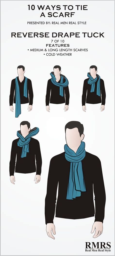 10 Manly Ways To Tie A Scarf Masculine Knots For Men Wearing Scarves