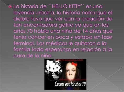 Hello Kitty Historia Real Mortho