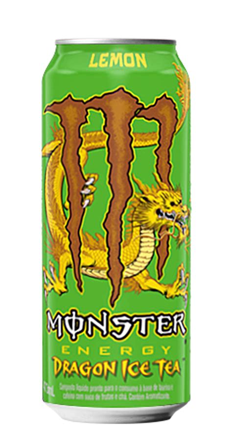 Energético Monster Energy Dragon Ice Tea Lata 473ml Imigrantes Bebidas