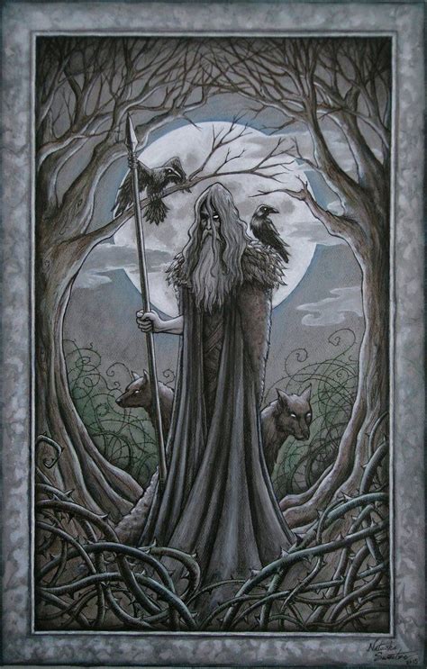 Odin By Theendofgrey On Deviantart Odin Norse Mythology Norse