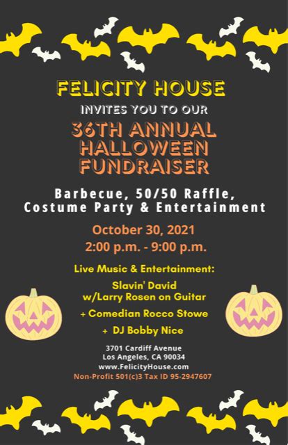 2021 Annual Halloween Fundraiser Event