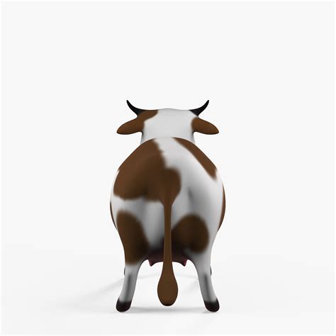 3d Model Of Character Cow