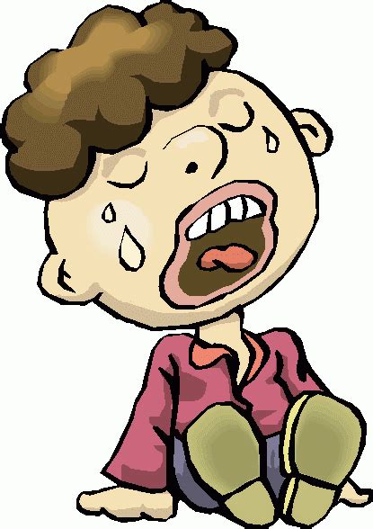 Crying Kid Clip Art Clipart Best