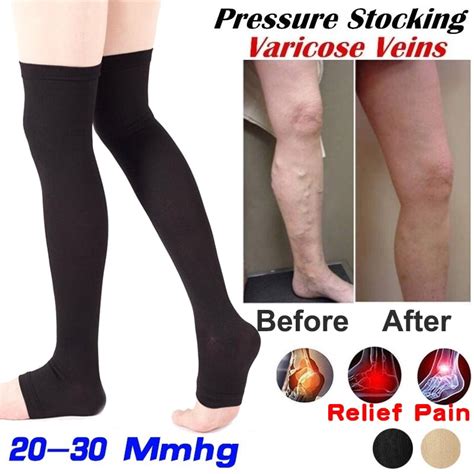 1 Pair Pressure Compression Socks Leg Support Stretch Compression Socks