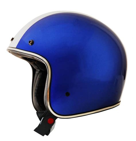 The slim line shell design provides a cool low profile look. AFX FX-76 Shelby Blue Open Face Low Profile Motorcycle ...