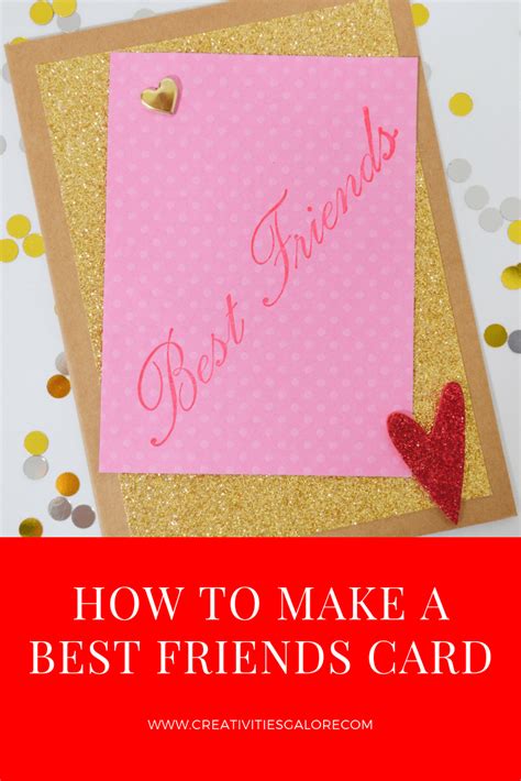 How To Make Greeting Card For Best Friend Ideas Gst On Flower Pots
