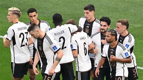 Wann Spielt Deutschland Bei Der Wm 2022 Alle Termine Des Dfb Teams In