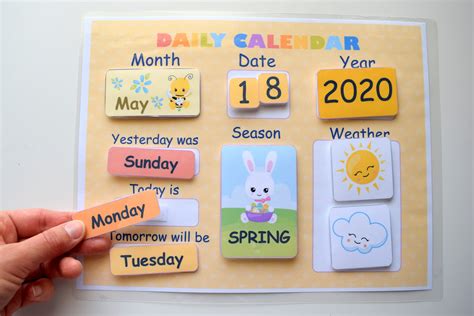 Custom Morning Board Printable Activity For Toddler This Daily