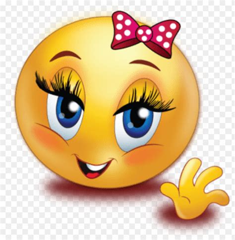 Free Download Hd Png Smile Girl Emoji Png Image With Transparent